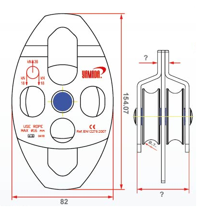 รอกคู่ใหญ่แบบสไลด์เปิด รุ่น Y-PMD-A YAMADA STINTERTRADE