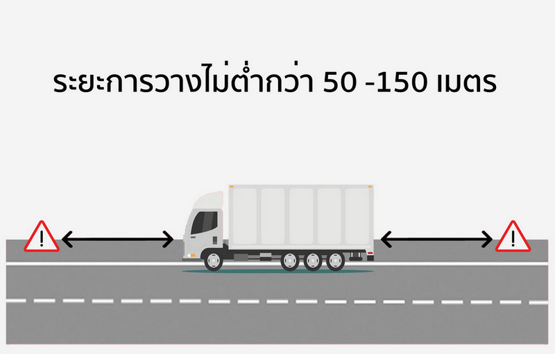 ป้ายสามเหลี่ยมสะท้อนแสง YAMADA STINTERTRADE