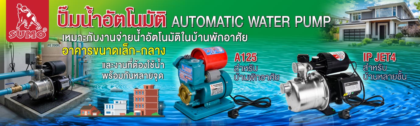 ปั๊มน้ำอัตโนมัติ