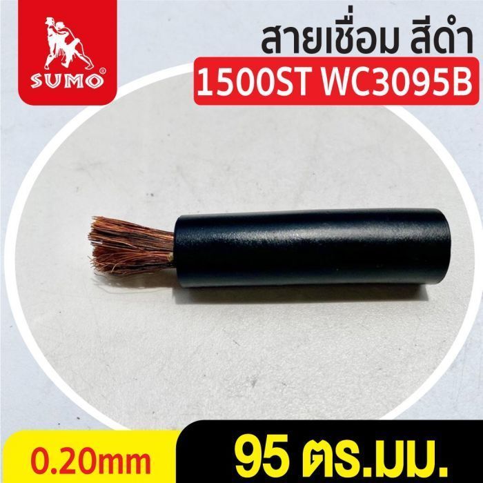 สายเชื่อม สีดำ# 95 ตร.มม. 0.20mm/1500ST WC3095B