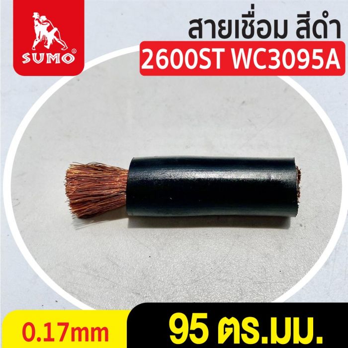 สายเชื่อม สีดำ# 95 ตร.มม. 0.17mm/2600ST WC3095A