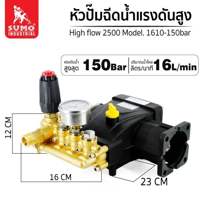 อะไหล่ High flow 2500 #Pump Head