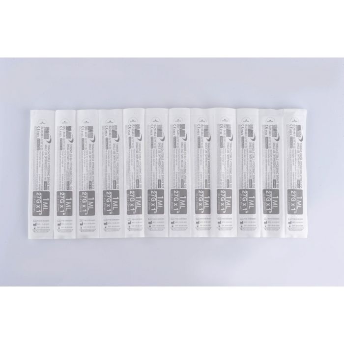 (ลัง) ไซริงค์ 1ml พร้อมเข็มฉีดยา 27Gx1" รุ่น SWN-1ml YAMADA