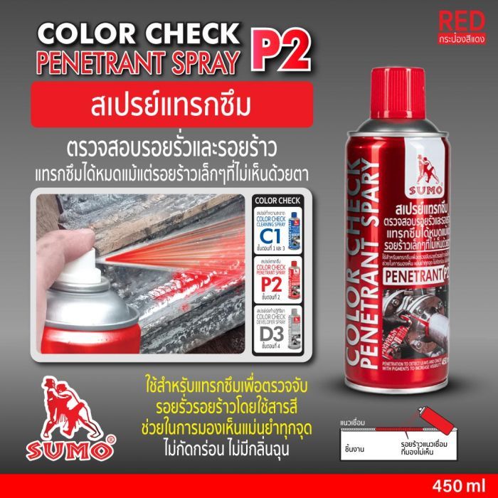 สเปรย์แทรกซึม P2 450ml SUMO