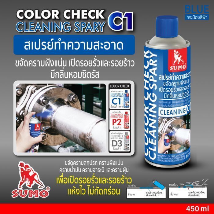 สเปรย์ทำความสะอาด C1 450ml SUMO