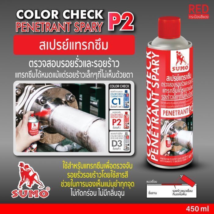 สเปรย์แทรกซึม P2 450ml SUMO