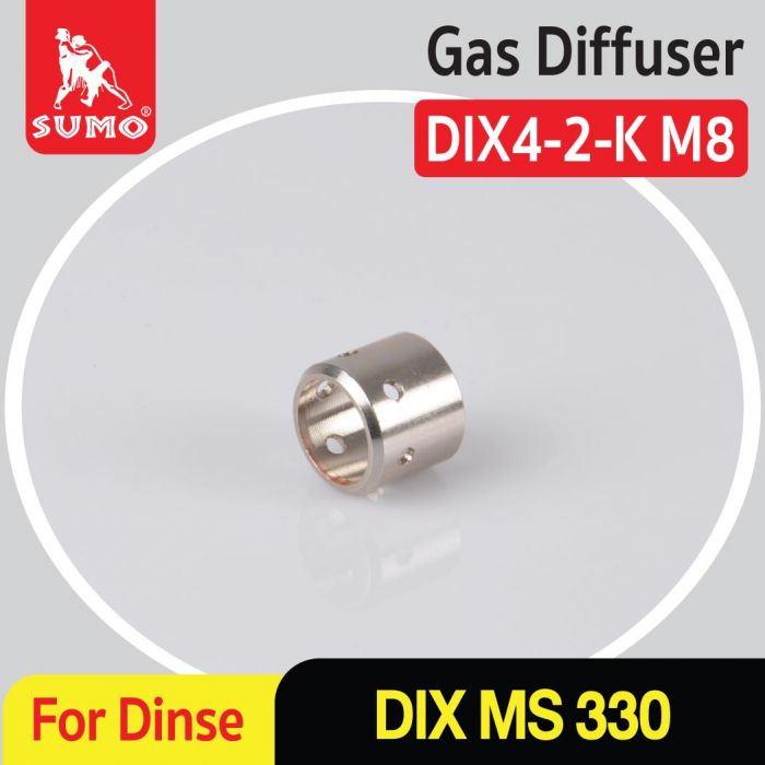 Gas Diffuser DIX4-2-K M8 SUMO (DINSE)