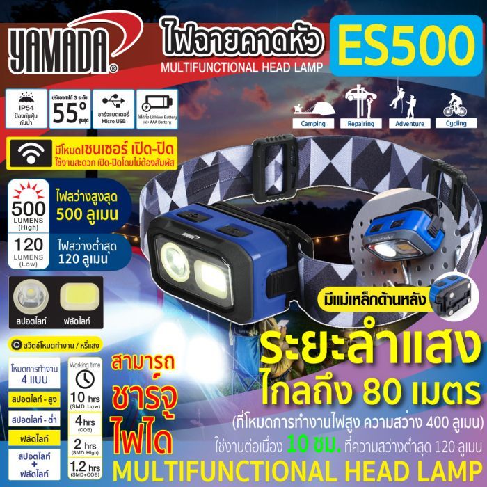 ไฟฉายคาดหัว