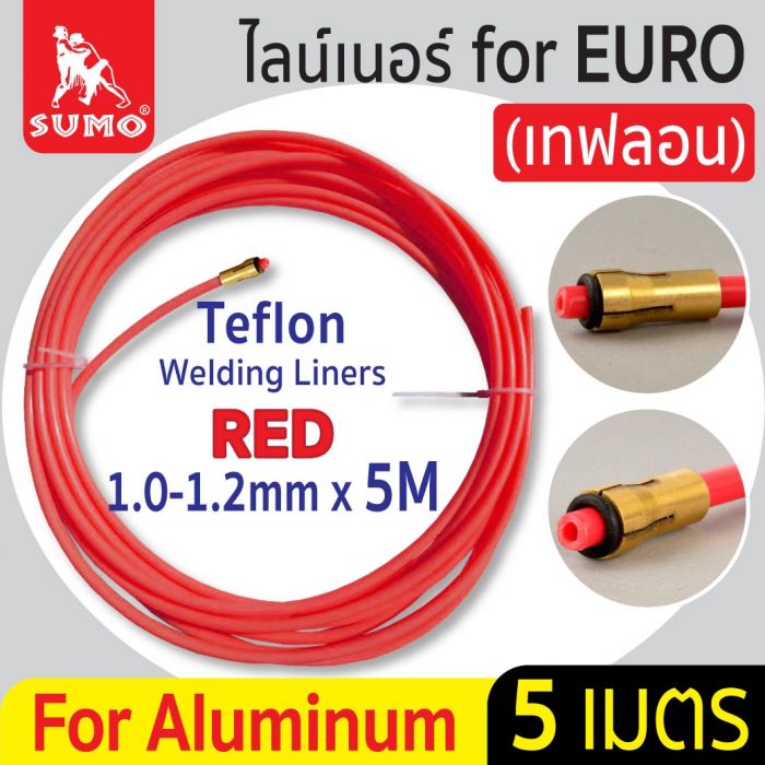 ไลน์เนอร์(เทฟลอน)สำหรับ EURO 1.0-1.2mm x 5M