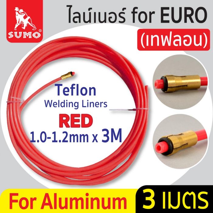 ไลน์เนอร์(เทฟลอน)สำหรับ EURO 1.0-1.2mm x 3M