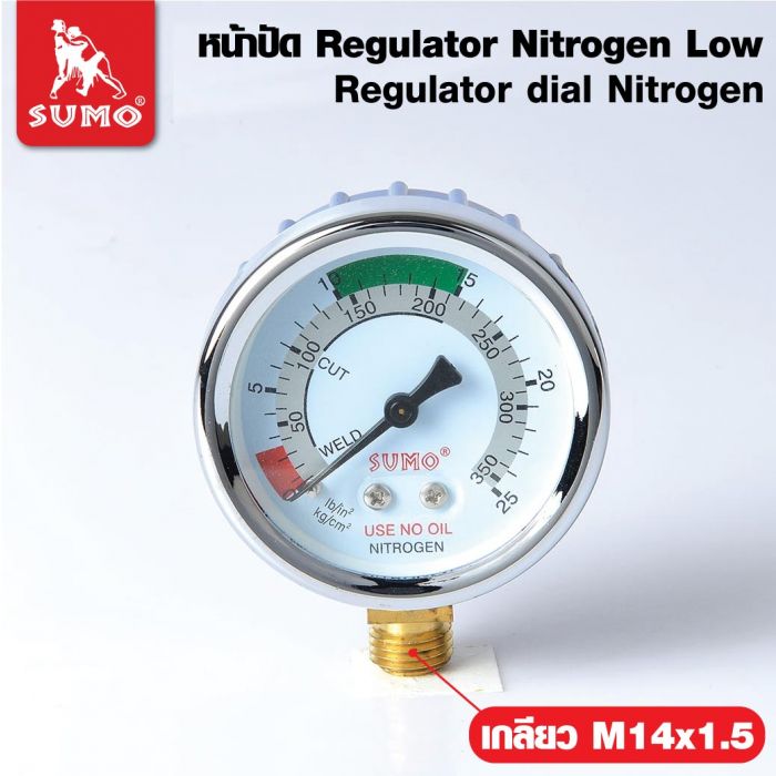 หน้าปัด Regulator Nitrogen-Low