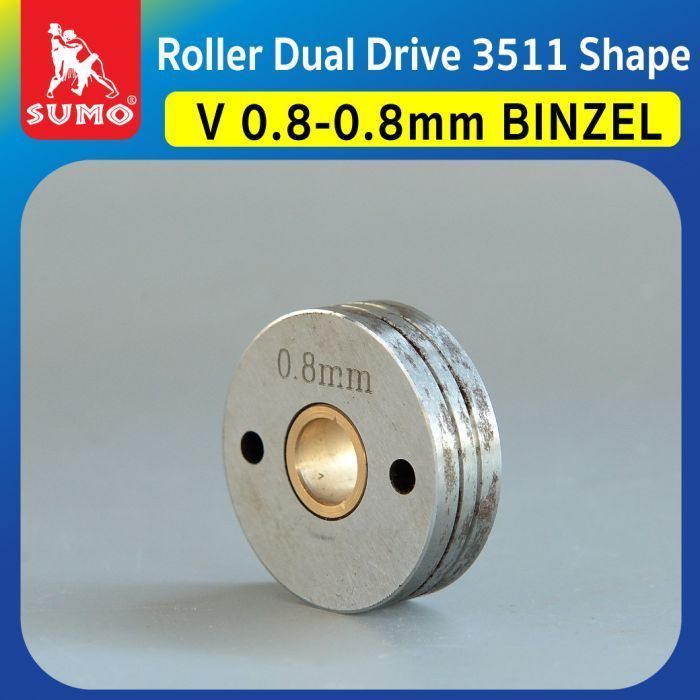 Roller Dual Drive 3511 Shape V-0.8/0.8mm BINZEL