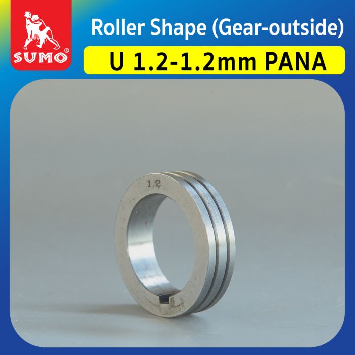 Roller Shape U-1.2/1.2mm PANA (Gear-outside)