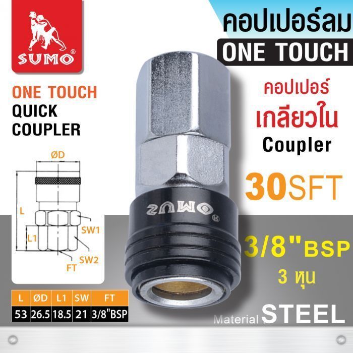 คอปเปอร์เกลียวใน 30 SFT 3/8”