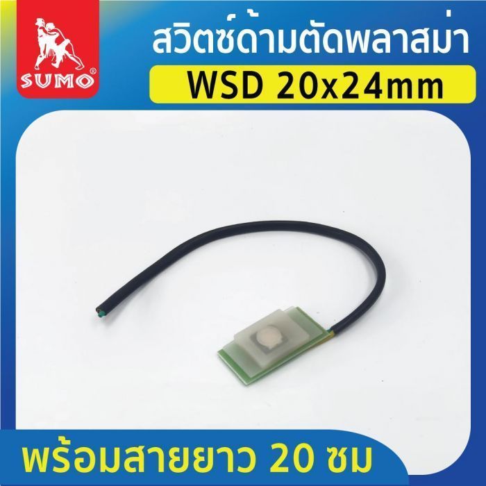 สวิตซ์ด้ามตัดพลาสม่า รุ่น WSD 20x24mm (พร้อมสาย 20ซม)