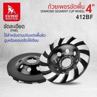 ถ้วยเพชรขัดพื้น 4
