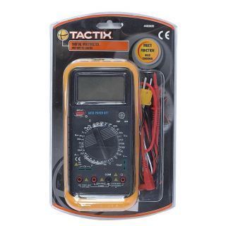 มัลติมิเตอร์ ดิจิตอล 2V/20V/200V/1000V TACTIX
