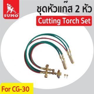 ชุดหัวตัดแก๊ส CG-30 2หัว
