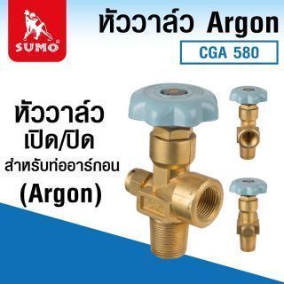 หัววาล์ว Argon (CGA 580)