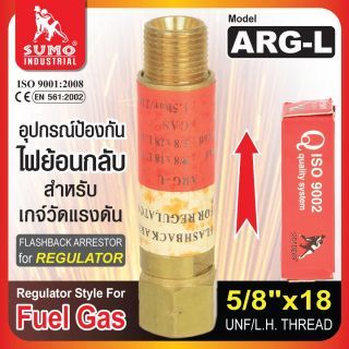 กันไฟย้อน ARG-L 5/8” (เกจ์)
