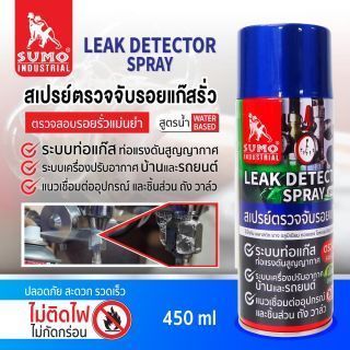 สเปรยตรวจจับรอยแก๊สรั่ว 