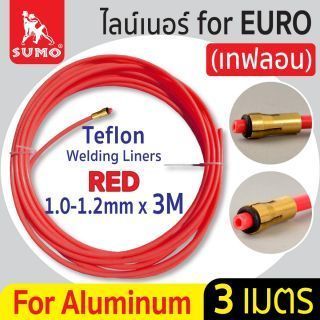 ไลน์เนอร์(เทฟลอน)สำหรับ EURO 1.0-1.2mm x 3M