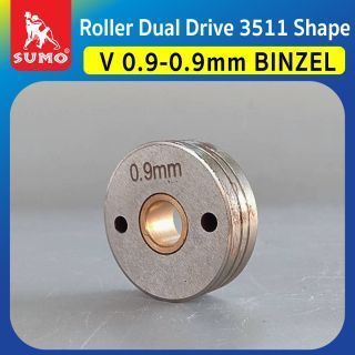 Roller Dual Drive 3511 Shape V-0.9/0.9mm BINZEL
