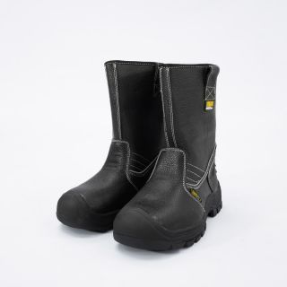 รองเท้าบูทหนังแท้หัวเหล็ก #10 (44) รุ่น SUPER Boots-44
