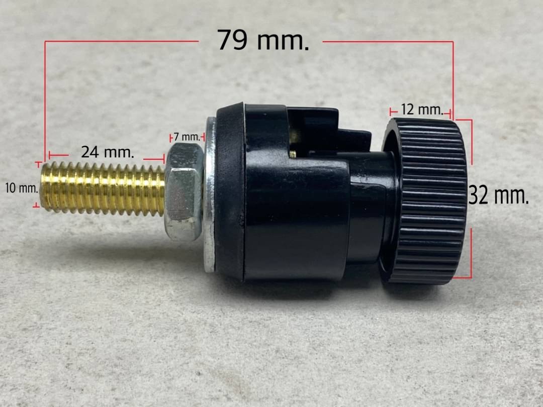 ขั้วปรับแบต 12V เครื่องชาร์ทสตาร์ท CD620