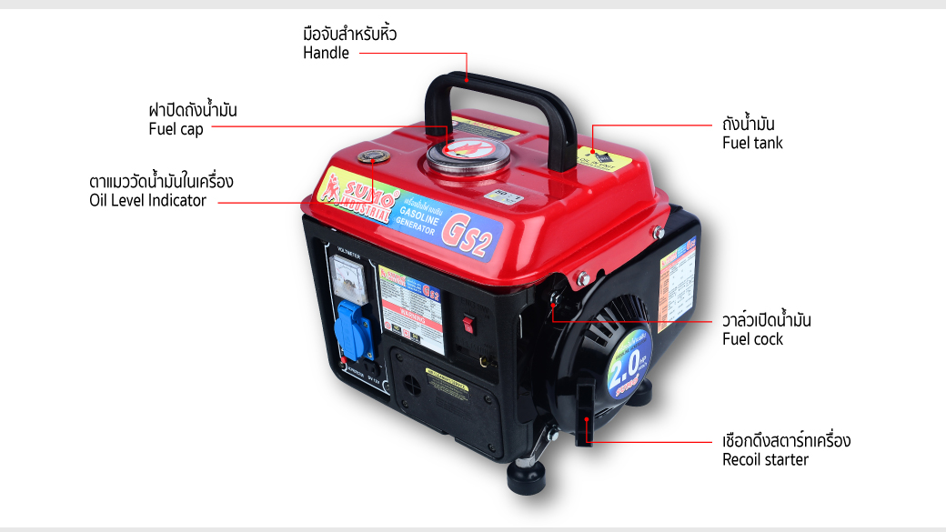 เครื่องปั่นไฟเบนซิน